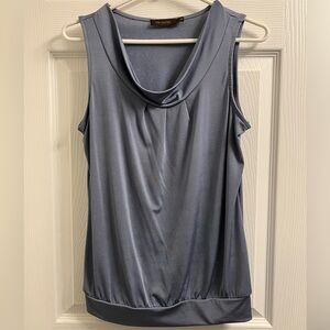 The Limited sleeveless blue women’s blouse, small